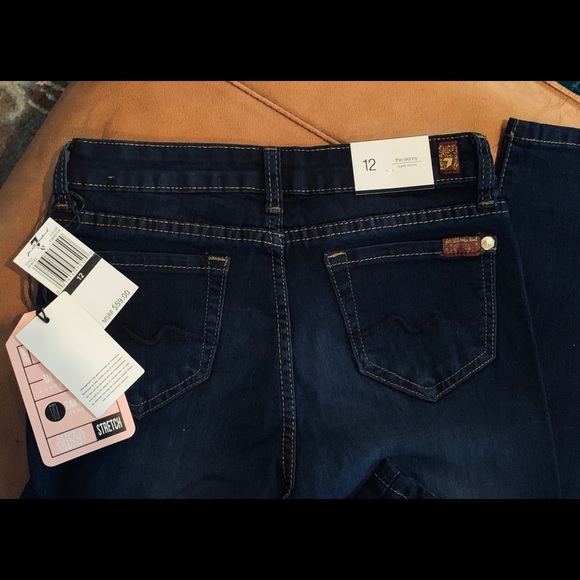 Jean Fille 7 For All Mankind - Taille 12 - Neuf Avec étiquettes
